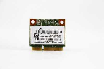 Atheros QCWB335 1 Port (150 MBit/s) 802.11a/b/g/n Mini PCI Express Halfsize Wlan