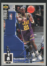 1994 Collector's Choice #121 David Benoit Silver Signatures