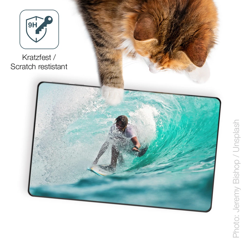 2x Screen Protector for Acer Iconia Tab A10 10.1 Zoll matte Flexible Glass 9H - Image 3 of 4