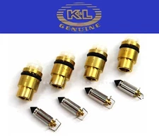 x4 Carburetor Float Valve Carb Needle Seat FZ 600 XJ 700 FJ 1100 1200 84~88#D140