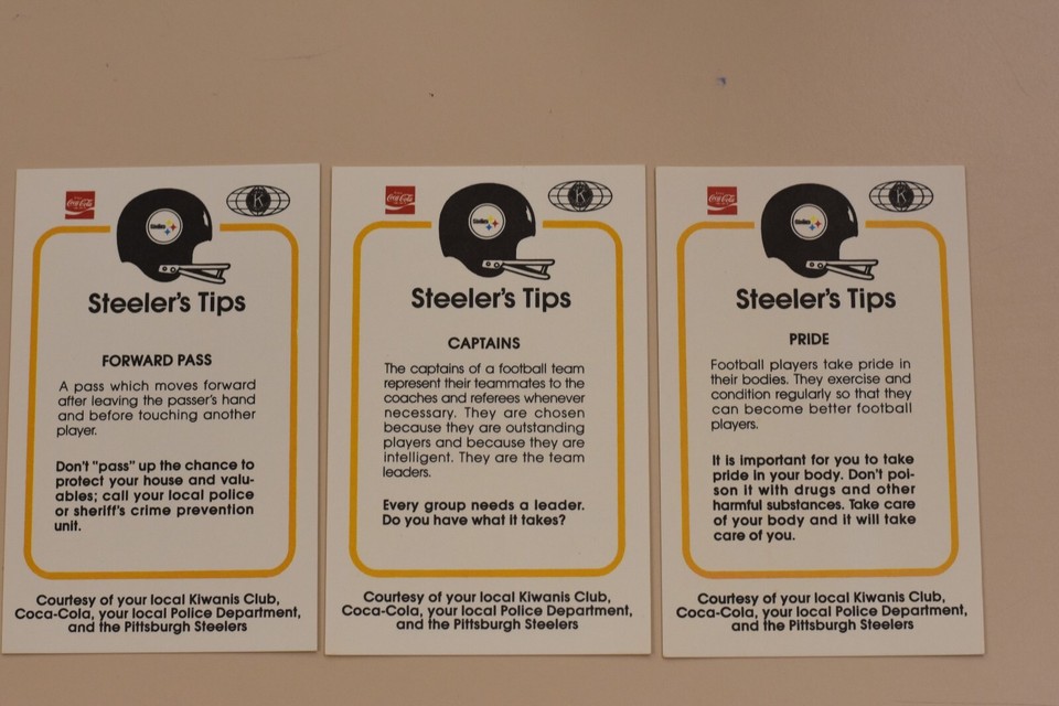 Pittsburgh Steelers Football Cards Lot (25) Bradshaw Lambert Ham Page