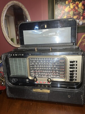 Vintage Zenith Trans Oceanic Wave Magnet Model A600 W/ Instructions Transoceanic