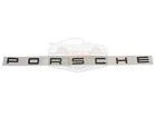Genuine "P O R S C H E" Cayenne Rear Badge Emblem Matte Black 95855968702