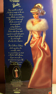 Vtg Collector Edition Enchanted Evening Barbie 1960 Fashion Vtg Collector Edition Enchanted Evening Barbie 1960 Fashion