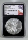 2021 (S) SILVER EAGLE NGC MS70 MERCANTI FR STRUCK AT SAN FRANCISCO EMERGENCY T1