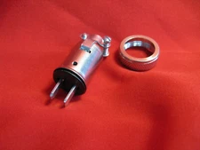 P-202-CCT CINCH 2 PIN Male PLUG P-302-CCT W lock RING CABLE CLAMP NOS