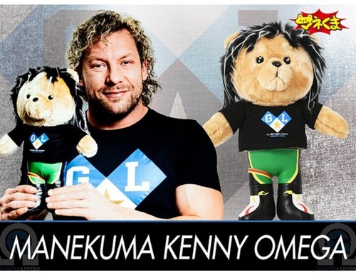 Kenny Omega NJPW Manekuma Bär Plüschtier 2. Modell 2018 AEW TAKARA TOMY aus Japan - Bild 12 von 12