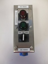 ALLEN BRADLEY 800H-3HZ4 HD SS CONTROL STATION/ENCLOSURE RED/GREEN/JOG OFF AUTO