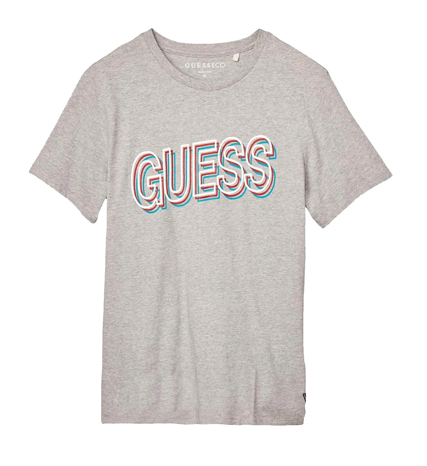 GUESS Regular M Solid T-Shirts for Men