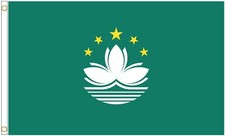 Macau Polyester Flag - Choice of Sizes