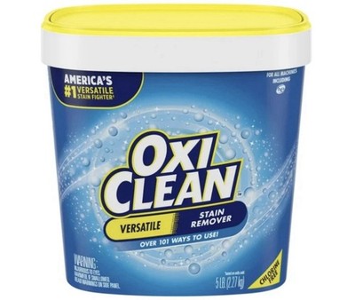 OxiClean Versatile Stain Remover Powder - 5lbs, NEW *Ships Free*