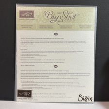 Stampin' Up CIRCLES COLLECTION Framelits Dies 10 Big 130911 Sizzix