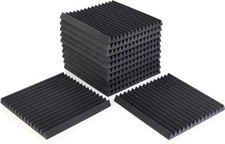 Auralex 2" Studiofoam Wedges 2'x2' Acoustic Panel 12-pack - Charcoal