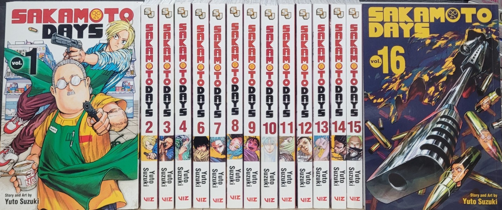 Купить Sakamoto Days manga 1 19 English brand graphic novel from