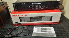 Rockville 1000 Watt Pro Rack Amplifier Rpa5 Open Box