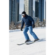 Columbia Boys Blue Waterproof Snow Pants Ski Outgrown System Size XS 6/7