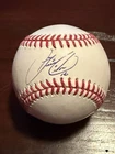 Francisco Lindor Autographed OML Baseball Cleveland