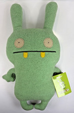 Vintage 2004 Uglydoll Moxy Classic Green 12" Plush - New With Tags
