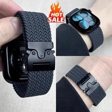 Nylon Band For Apple Watch iWatch Strap Series 10 9 8 7 6 SE 5 Ultra 2 38mm-49mm