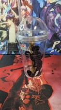 new Disney Mickey Mouse Acrylic Tumbler Cup 90th Anniversary ZAK w/ Lid  Straw