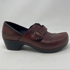 DANSKO Tamara Burnished Full Grain Leather Clog 40 Style No: 4800-020200