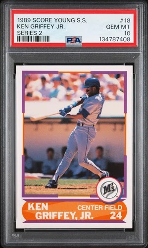 1989 Score Young Superstars Series 2 #18 Ken Griffey Jr. Series 2 PSA 10