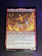 MTG * Molten Man, Inferno Incarnate Spider-Man * 1X * NM