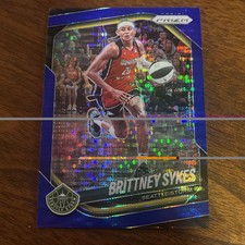 2025 Panini Prizm WNBA - Brittney Sykes #121 Blue Pulsar Prizm /199