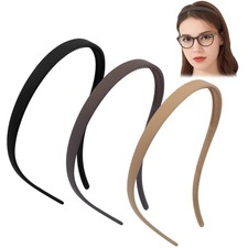 TOBATOBA Flex No Pressure Headbands for Glasses 1 Count Pack of 3 , Color 1