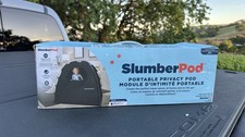 Slumberpod Privacy Pod Blackout Canopy Travel Sleep Space Tent Play Yard Black