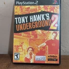 Tony Hawk's Underground 2 PS2 2004 Activision Sports Multiplayer Manual Included