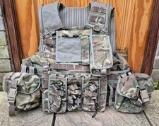 Osprey Mk4 Body Armour 190/108 with Ballistic Fillers & Set Of  10  Pouches