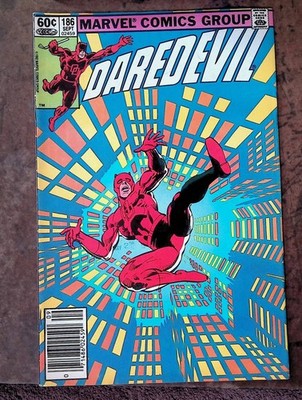 daredevil issue 186 from 1982 miller janson art