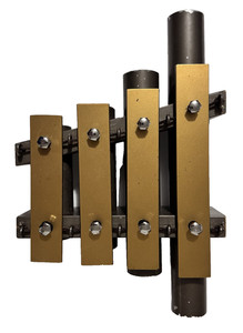 Vintage J. C. Deagan Inc Dinner Chime Chicago 4 Note Chime. 12 1/4 x 8 1/4 x 3