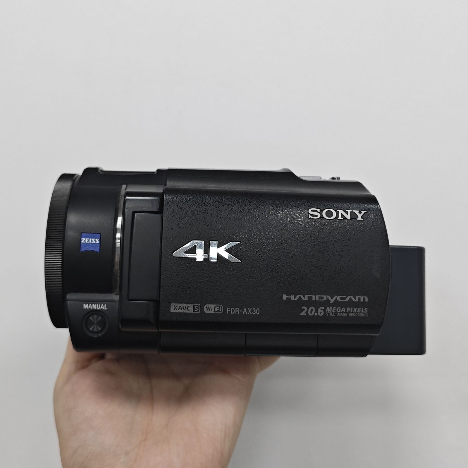 SONY 4K Video Camera Handycam FDR-AX30 Black Optical 10x FDR