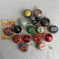 Vintage Yo-Yo lot (16) Coca-cola, Sprite, Fanta, Pepsi, Yomega, Duncan