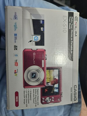 CASIO　EXILIM EX-S10　デジカメ Casio EXILIM CARD EX-S10 10.1MP Digital Camera - Red for sale