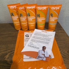 LOT OF 5 - Carpe Sweat Absorbing Feminine Care Deodorant 3 Oz