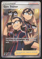 Gym Trainer (Full Art) 191/195 Full Art Trainer Ultra Rare SWSH12: Silver Tempes
