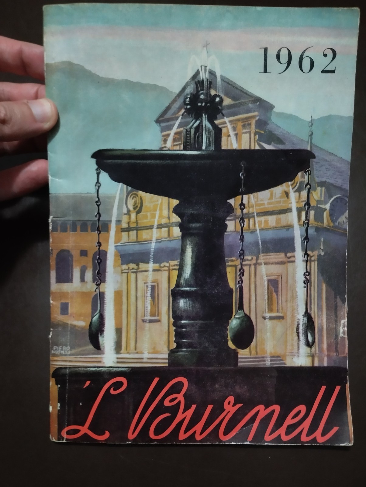'L Burnell Oropa 1962 Calendario della Famiglia Biellese #