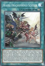 YuGiOh Wahre Drachophönix-Schüler OP05-DE011 Super Rare Good unl.