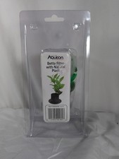 Aqueon Betta Filter with Natural Plant, One Size