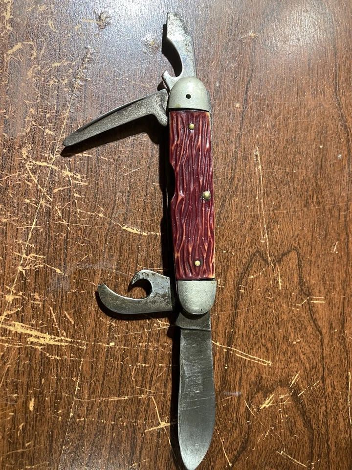 Auténtico cuchillo de campamento imperial BSA de los años 50 a 60 Foto 3 de 4