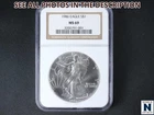 NobleSpirit (DB) Beautiful 1986 $1 American Silver Eagle NGC MS 69