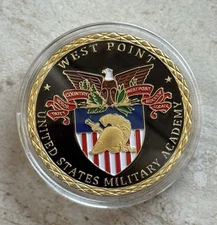 Challenge Coin West Point Duty Honor Country Coin. New! Great Gift!