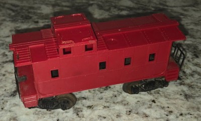 Lionel Train O Gauge Unmarked Hobby Model Railroad Red Cupula Caboose