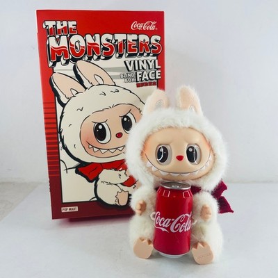 POP MART The Monsters Labubu Coca-Cola Plush Pendant Toys Dolls - Happy Factor