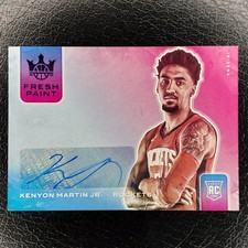KENYON MARTIN JR /35 Violet Fresh Paint Rookie RC Auto 2020 Court Kings NBA Card