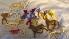 Lot Of Vintage Cowboys/Indians/Horses Toys