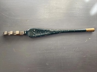 FLETCHER Gold End Glass Cutter Steel Die Cast Teal Blue Handle No. 01